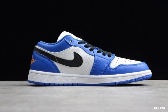 Rep AIR 553558-401 ROYAL HYPER ORANGE PEEL 1 JORDAN LOW 553558-401 0501